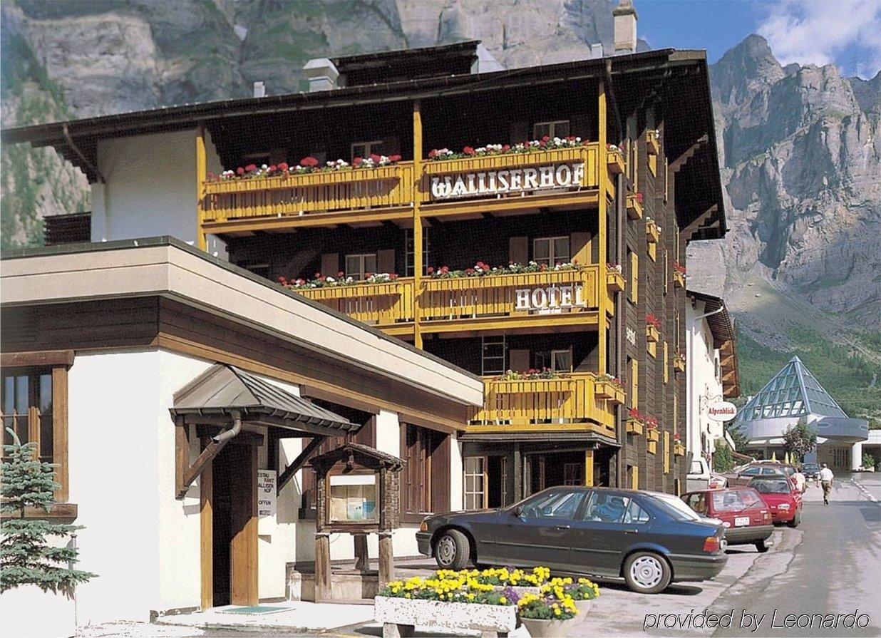 Hotel Walliserhof-Leukerbad-Therme Eksteriør billede